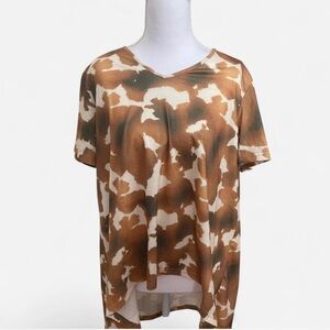 NWT Cow Print Top